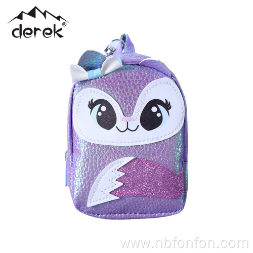 Mini backpack schoolgirl PU children backpack